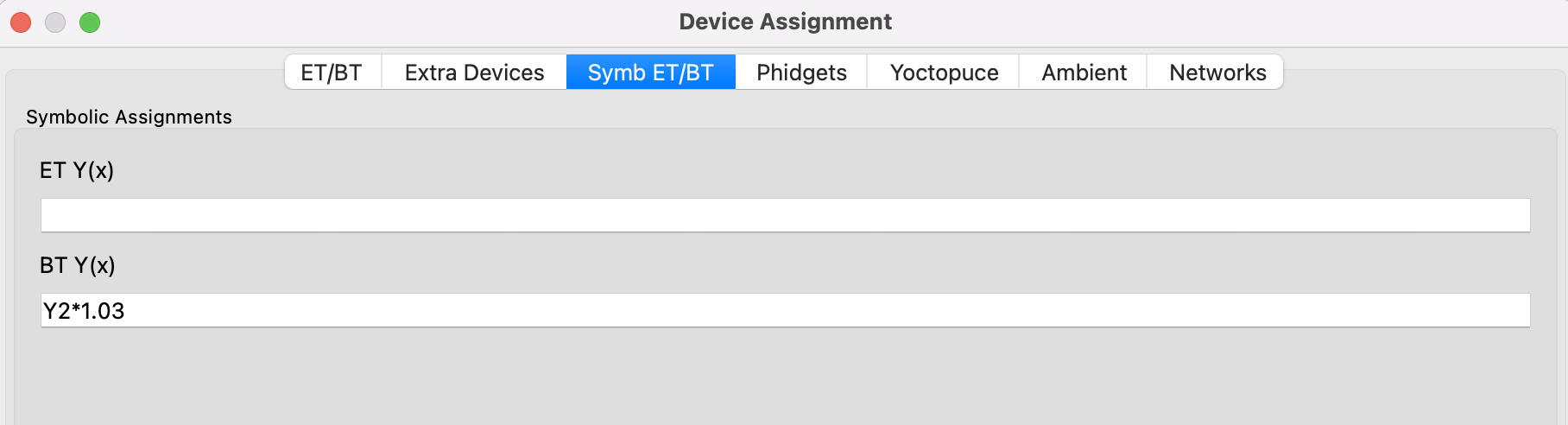 symbolic bt